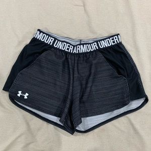 Under Armour Black Running Shorts, Extra Small
